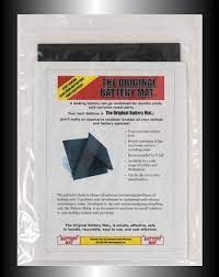 Battery Mat 8&quot;x12&quot; Black