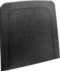 1969 Mustang seat back plastic Black