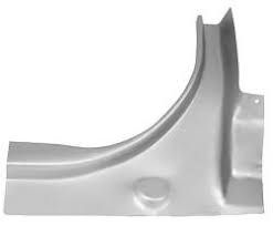 1967-68 Mustang trunk/tail light panel corner RH coupe