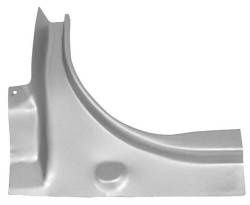 1967-68 Mustang coupe trunk/tail light corner LH