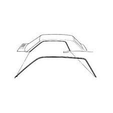 1964-66 Mustang coupe roof rail seals weatherstrip