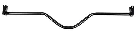 1964-66 Mustang Monte Carlo bar curved Black