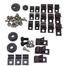 1971-73 Mustang Brake &amp; fuel line hardware kit