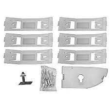1967-68 Mustang rocker panel moulding clips RH