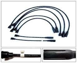 1964-66 Mustang plug ignition lead set 6 cyl.