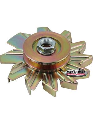 Tuff-Stuff Alternator Fan and Pulley Single V-Belt Pulley Hardware Inc