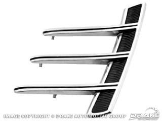 1966 Mustang Coupe Convertible Quarter Panel Ornaments (Pair)