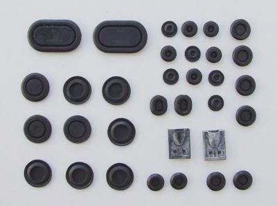 1967 Mustang Body Rubber Plug Kit