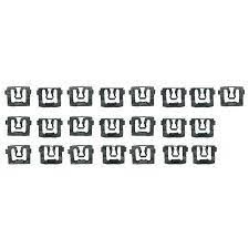 Windscreen moulding clips x12