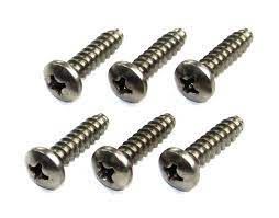 1965-68 Mustang Head light ring screws