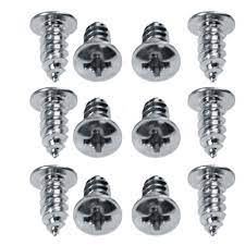 1964-68 Mustang windscreen moulding clip screw