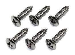 1964-67 Seat side moulding screws