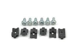 1965-66 Mustang grill mounting screws &amp; nuts