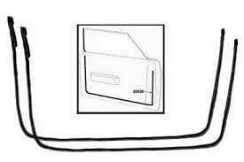 1967-68 Mustang door weatherstrip seal