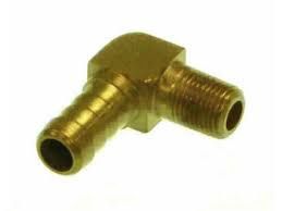 TFI Brass Male Elbow Tail 5/8 Hose X 3/8 Bsp