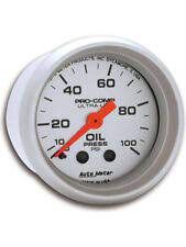 Autometer Ultra-Lite 2-1/16&quot; Oil Pressure Gauge 0-100 Psi Mechanical