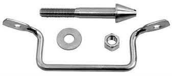 1965-66 Mustang Hood/ bonnet latch pin &amp; safety catch