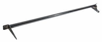 1964-66 Mustang Monte Carlo bar Black Straight