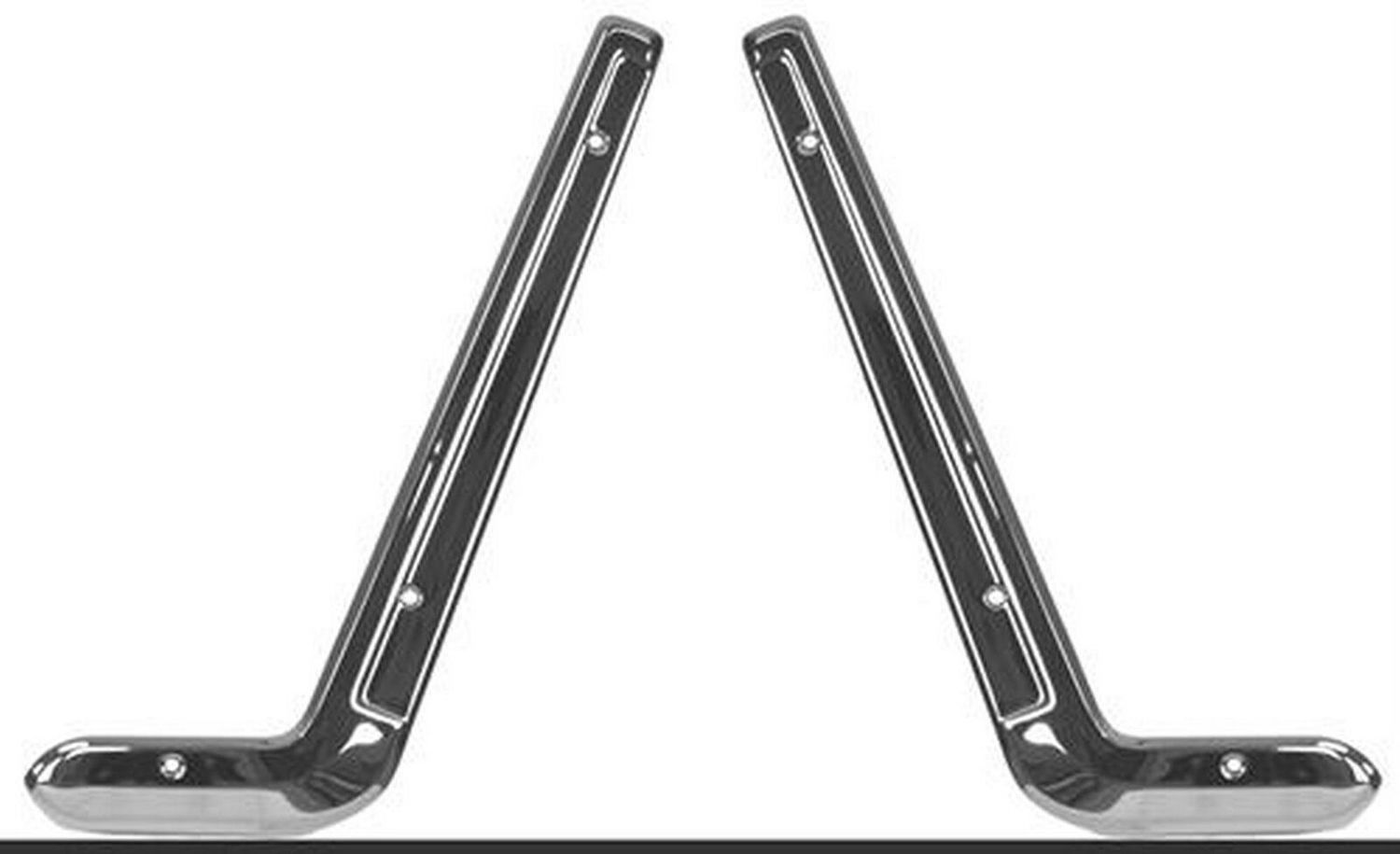 1965-66 Mustang seat side mouldings (pair)