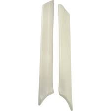 1967-68 Windscreen pillar pads Parchment (Pair)