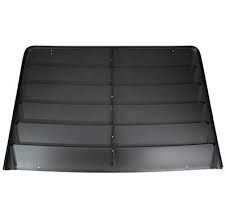 1969-70 Mustang fastback rear window louvre