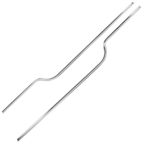 1969-70 Mustang Deluxe door panel moulding Pair