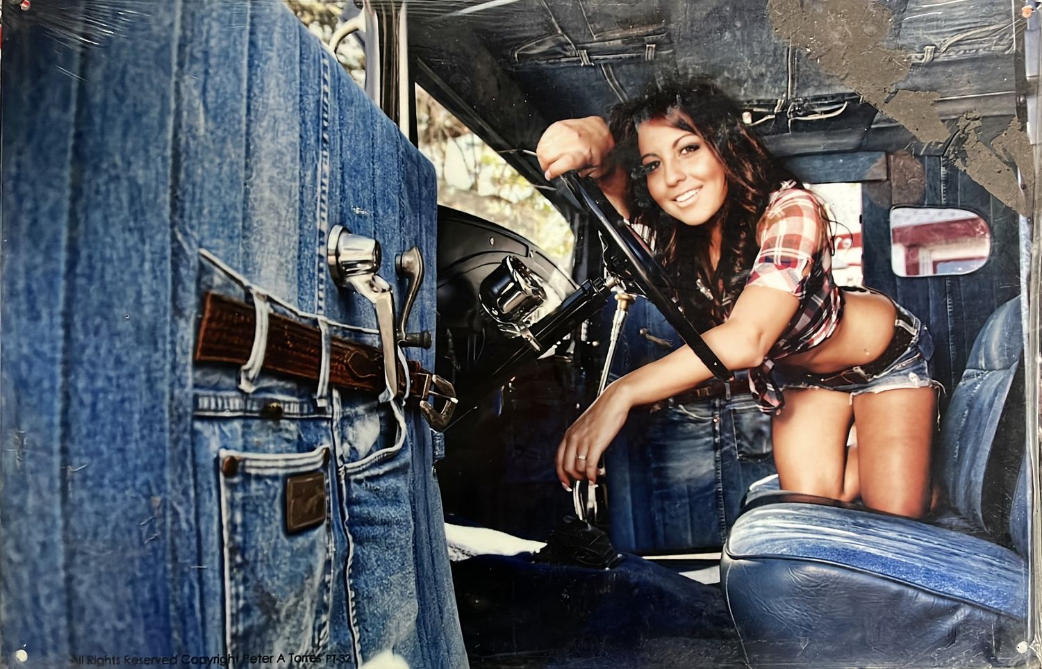 Hot rod garage sign