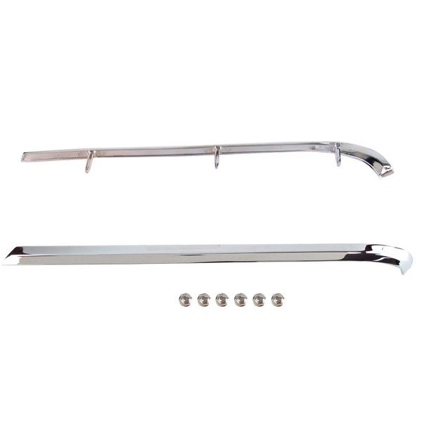 1965-1966 Ford Mustang Vinyl top Moulding (Pair)