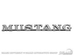 1964 1/2 Mustang fender emblem