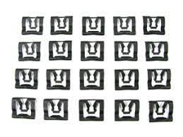 1971-73 Mustang Fastback/ Coupe windshield moulding clip kit