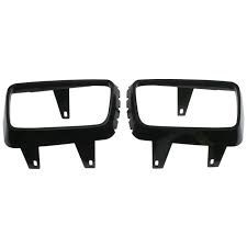1970 Mustang Mach1 Parking Light Bezel Black  (Pair)