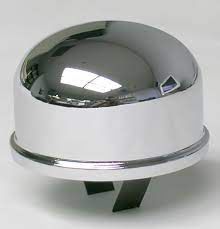 1965-68 Mustang 260/289 push on oil cap Chrome