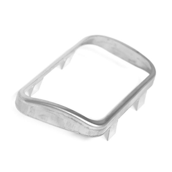 1965-68 Mustang clutch pedal stainless steel trim