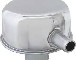 1965-73 oil filler cap with breather tube chrome