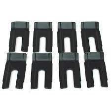 1964-73 Mustang seat track Plates 8 pc
