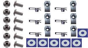 1971-73 Mustang front bumper mounting kit (Chrome bumper)
