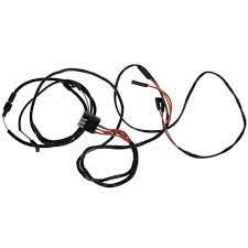 1965 Mustang engine gauge feed V8 with lamps &amp; 2 speed heater