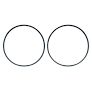 1962/3 Falcon Tail Light Mount Pads