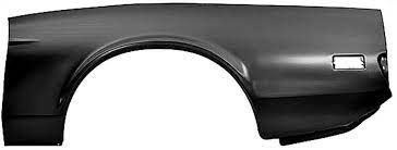 1971-73 Mustang rear quarter panel skin LH