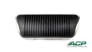 1965-67 Mustang brake pedal pad with trim