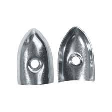 1965-73 Mustang convertible top welt tips 2pc