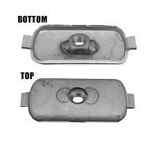 Seat belt anchor plate