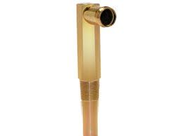 1967-70 Mustang Big Block FE heater inlet elbow fitting zinc
