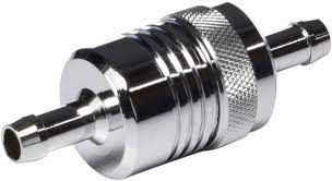 Russell Street fuel filter Chrome 3/8&quot;