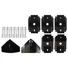 1965-66 Mustang rocker panel moulding clip set 8pc