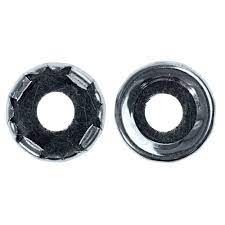64-73 Door Lock Knob Grommets (Stainless Steel, Pair)