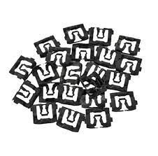 1965-66 Mustang Fastback rear window moulding clips Push on