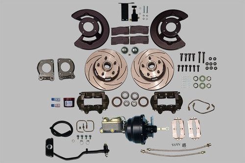 1967-70 Mustang Power disc brake conversion with booster Auto