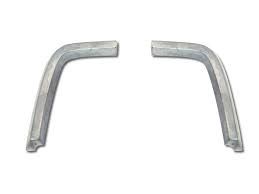 1971-72 Mustang fender/ guard Moulding Pair painted