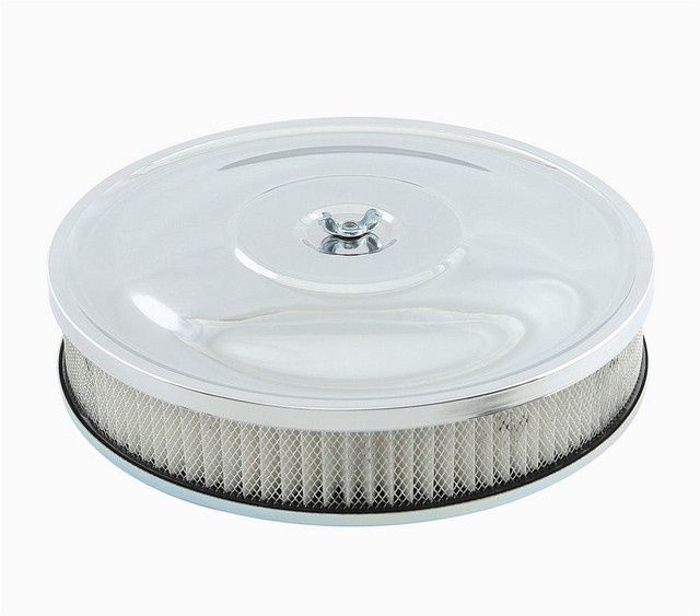 Mr gasket chrome 10” air cleaner assembly